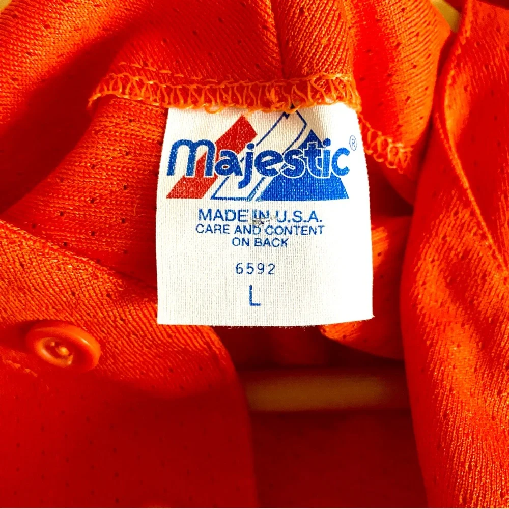 NY METS Vintage Majestic Jersey - Made in the USA Size L - Picture 7 of 11